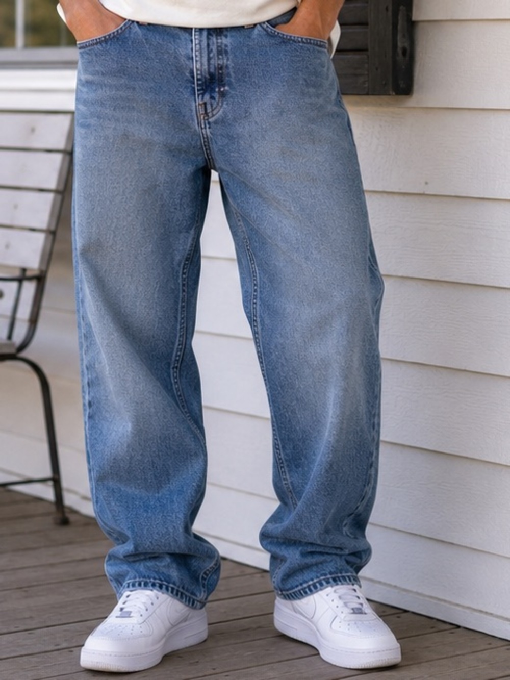 Tommy Hilfiger Tommy Jeans Vintage 90s Relaxed Straight Leg Jeans 32x30